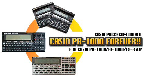 CASIO PB-1000 FOREVER!